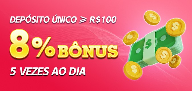 Bonus de boas vindas